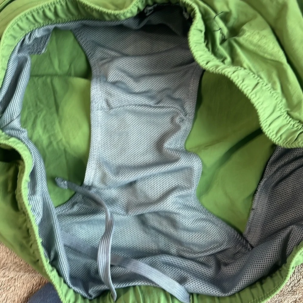 The North Face Lime Green Shorts swim trunks
